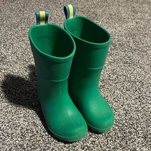 TOTES Charley circus tote rain boot size 5/6-Green